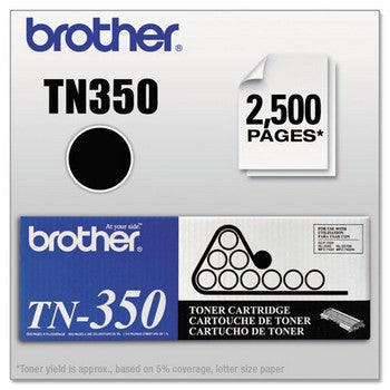 OEM/Original Brother TN-350 Toner Cartridge, Black | Databazaar