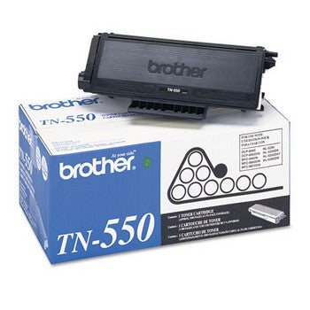 Brother TN-550 Black, Standard Yield Toner Cartridge