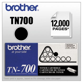 Brother TN-700 Black, High Yield Toner Cartridge