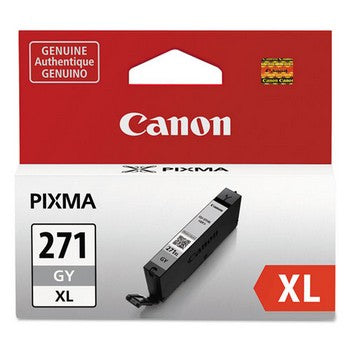 Canon CLI-271XL Gray, High-Yield Ink Cartridge, Canon 0340C001