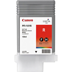 Canon PFI-101R Red Ink Cartridge, Canon 0889B001AA