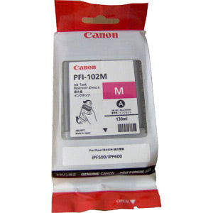 Canon PFI-102M Magenta Ink Cartridge, Canon 0897B001AA