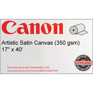 Genuine/OEM Canon 1429V466 Artistic Satin Canvas - Canon 17in x 40ft