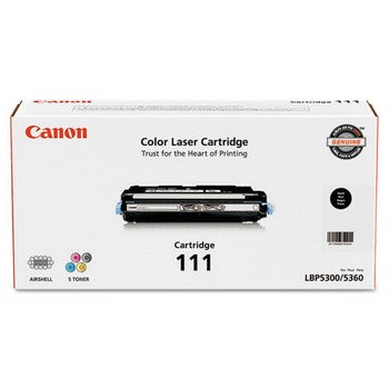 OEM/Genuine Canon 111 (Canon 1660B001) Toner Cartridge, Black