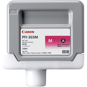 Canon PFI-303M Magenta Ink Cartridge, Canon 2960B001AA
