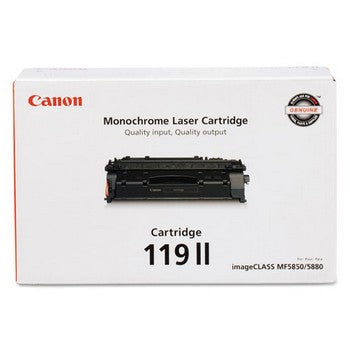 Canon CRG-119 II Black Toner Cartridge, Canon 3480B001