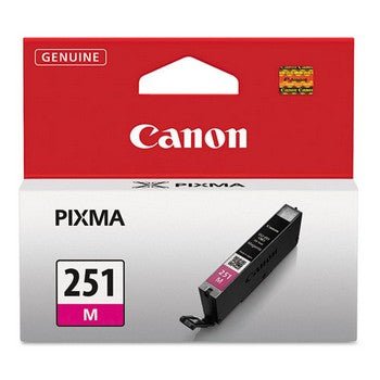 Canon CLI-251 Magenta, Standard Yield Ink Cartridge, Canon 6515B001