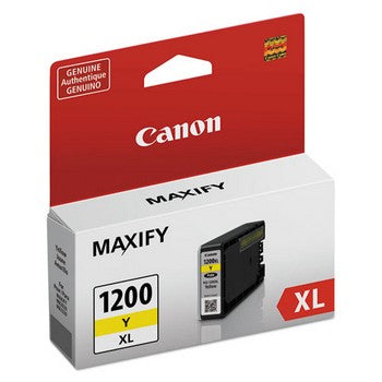Canon PGI-1200XL Yellow, High Yield Ink Cartridge, Canon 9198B001