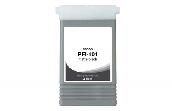 Non-OEM (Compatible) New Matte Black Wide Format Ink Cartridge for Canon PFI-101