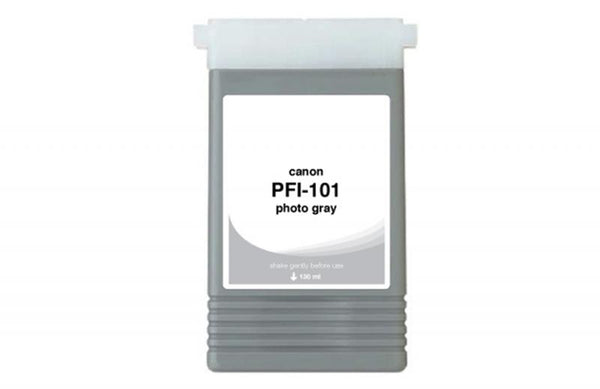Non-OEM (Compatible) New Photo Gray Wide Format Ink Cartridge for Canon PFI-101