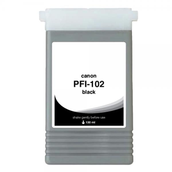 Non-OEM (Compatible) New Photo Black Wide Format Ink Cartridge for Canon PFI-102