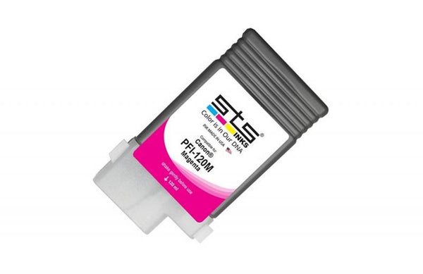 Non-OEM (Compatible) New Magenta Wide Format Ink Cartridge for Canon PFI-120