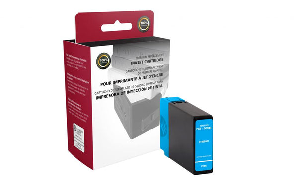 Non-OEM (Compatible) New High Yield Cyan Ink Cartridge for Canon PGI-1200XL