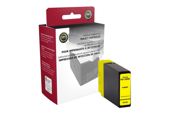 Non-OEM (Compatible) New High Yield Yellow Ink Cartridge for Canon PGI-1200XL