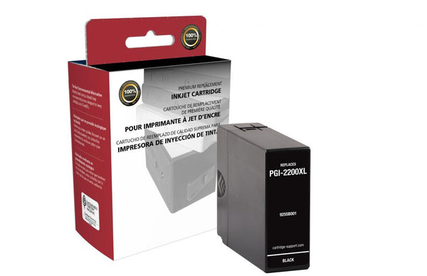 Non-OEM (Compatible) New High Yield Black Ink Cartridge for Canon PGI-2200XL