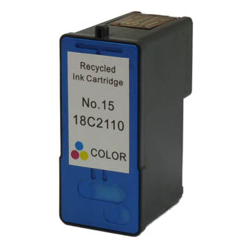 Generic Brand (Lexmark 15A) Remanufactured Color, Standard Yield Ink Cartridge, Generic 18C2100