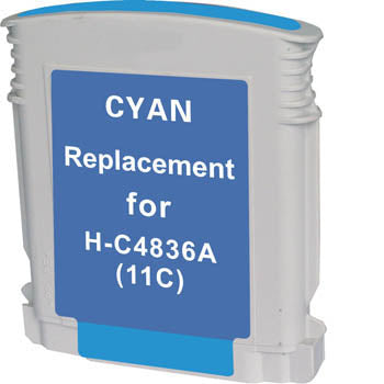 Remanufactured HP 11 (HP C4836AN) Ink Cartridge - Cyan | Databazaar