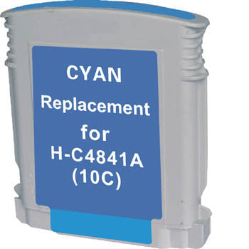 Generic Brand (HP 10) Remanufactured Cyan, High Yield Ink Cartridge, Generic C4841A