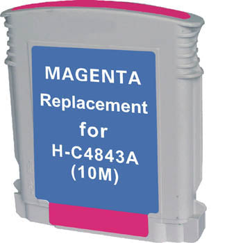 Generic Brand (HP 10) Remanufactured Magenta, High Yield Ink Cartridge, Generic C4843A