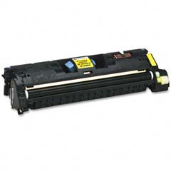 Generic Brand (HP 121A) Remanufactured Yellow (Made In USA) Toner Cartridge