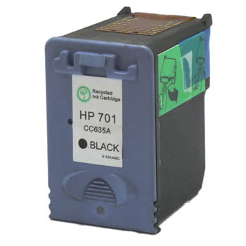 Remanufactured HP 701 Ink Cartridge - Black | Databazaar.com
