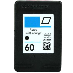 Remanufactured Black HP 60 Ink Cartridge - Databazaar.com