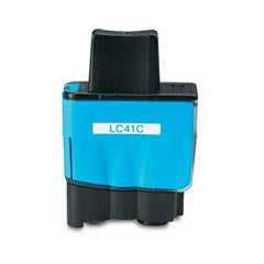 Compatible Brother LC-41C Cyan Ink Cartridge