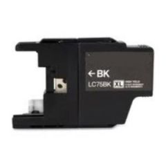 Compatible/Genuine Brother LC75BK Ink Cartridge, Black | Databazaar