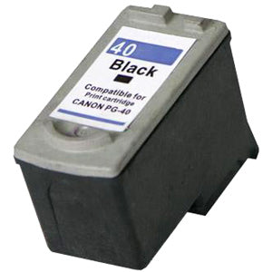 Compatible/Generic Canon PG-40 Ink Cartridge, Black | Databazaar