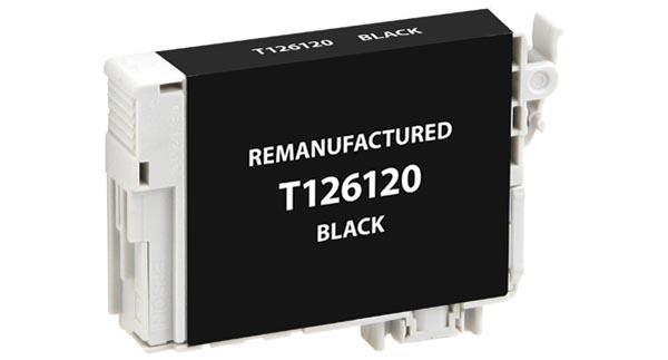 Remanufactured/Compatible Epson T126120 Ink Cartridge - Black