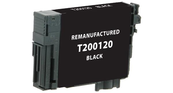 Remanufactured/compatible Epson T200120 Ink Cartridge, Black