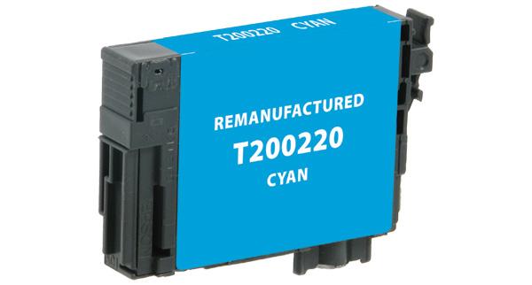 Remanufactured/Compatible Epson T200220 Ink Cartridge - Cyan