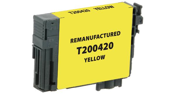 Remanufactured/Compatible Epson T200420 Ink Cartridge - Yellow