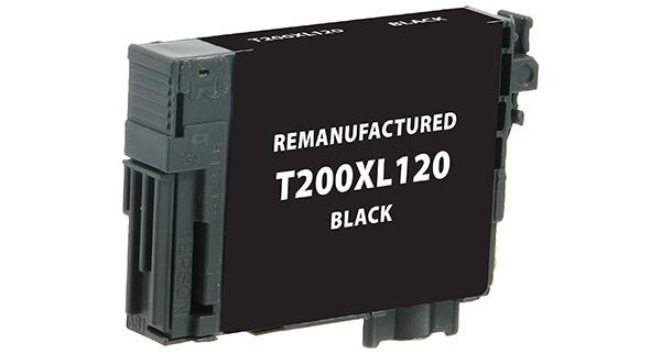 Remanufactured High Yield Black Ink Cartridge for T200XL120
