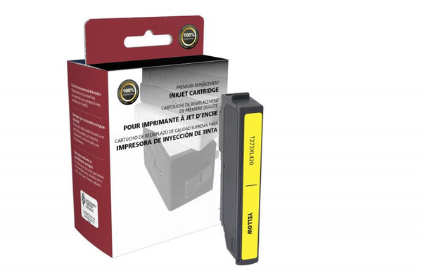 Remanufactured/Compatible Epson T273XL420 Ink Cartridge - Yellow