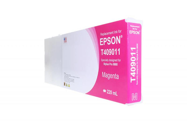 Non-OEM (Compatible) New Magenta Wide Format Ink Cartridge for T409011