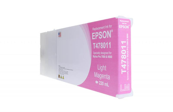 Non-OEM (Compatible) New Light Magenta Wide Format Ink Cartridge for T478011