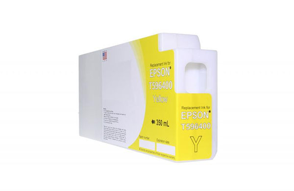 Remanufactured Yellow Wide Format Ink Cartridge for T596400