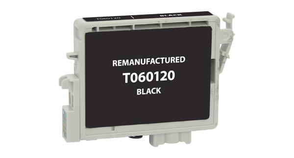 Remanufactured/Compatible Epson T060120 Ink Cartridge - Black