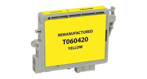 Remanufactured/Compatible Epson T060420 Ink Cartridge - Yellow