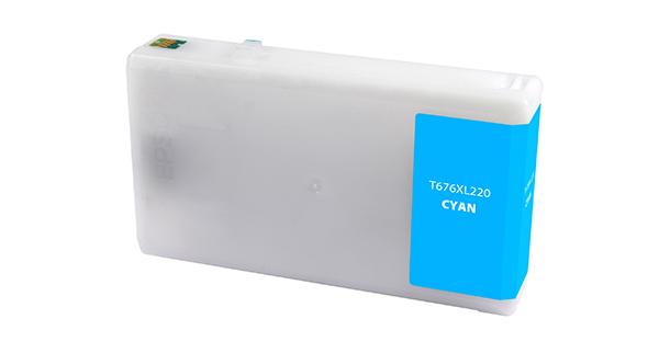 Remanufactured Cyan Ink Cartridge for T676XL220