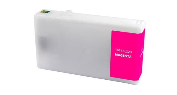 Remanufactured/Compatible Epson T676XL320 Ink Cartridge, Magenta
