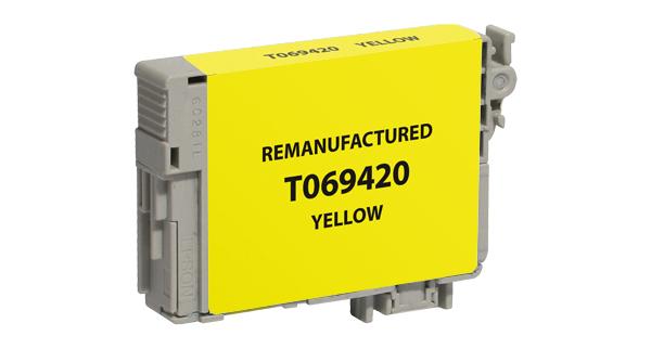 Remanufactured/Compatible Epson T069420 Ink Cartridge - Yellow