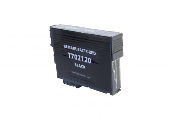 Remanufactured Black Ink Cartridge for Epson T702120