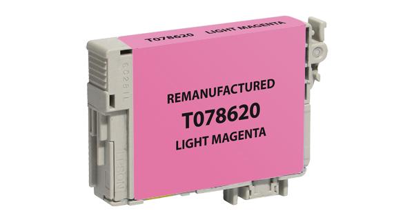 Remanufactured/Compatible Epson T078620 Ink Cartridge - Light Magenta