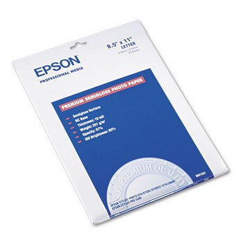Epson Premium Semi-Gloss Photo Paper, 8.5 x 11 inch (S041331)