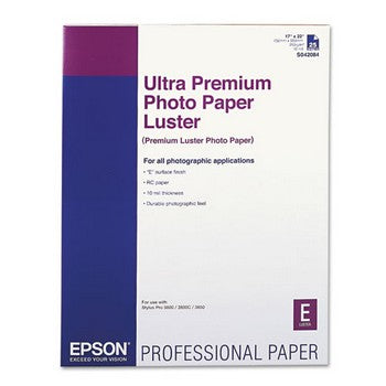 Epson Ultra Premium Photo Paper Luster, 17 x 22inch/25sheets (S042084)