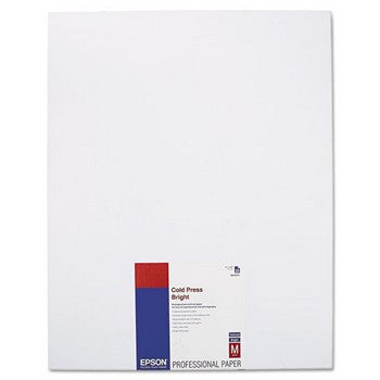 Epson S042311 17 x 22, Bright White, 25 Sheets Fine Art Paper