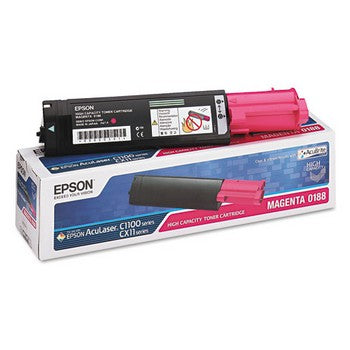 Epson S050188 Magenta, High Capacity Toner Cartridge