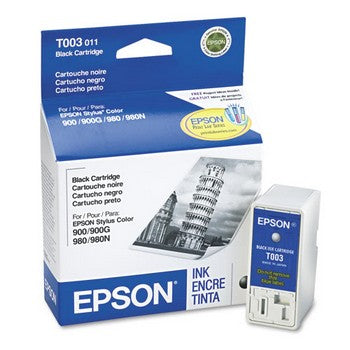 Epson T003 Black Ink Cartridge, Epson T003011
